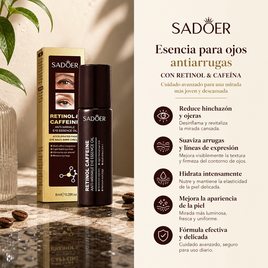 Baston Antiarrugas Ojos Retinol+Cafeína
