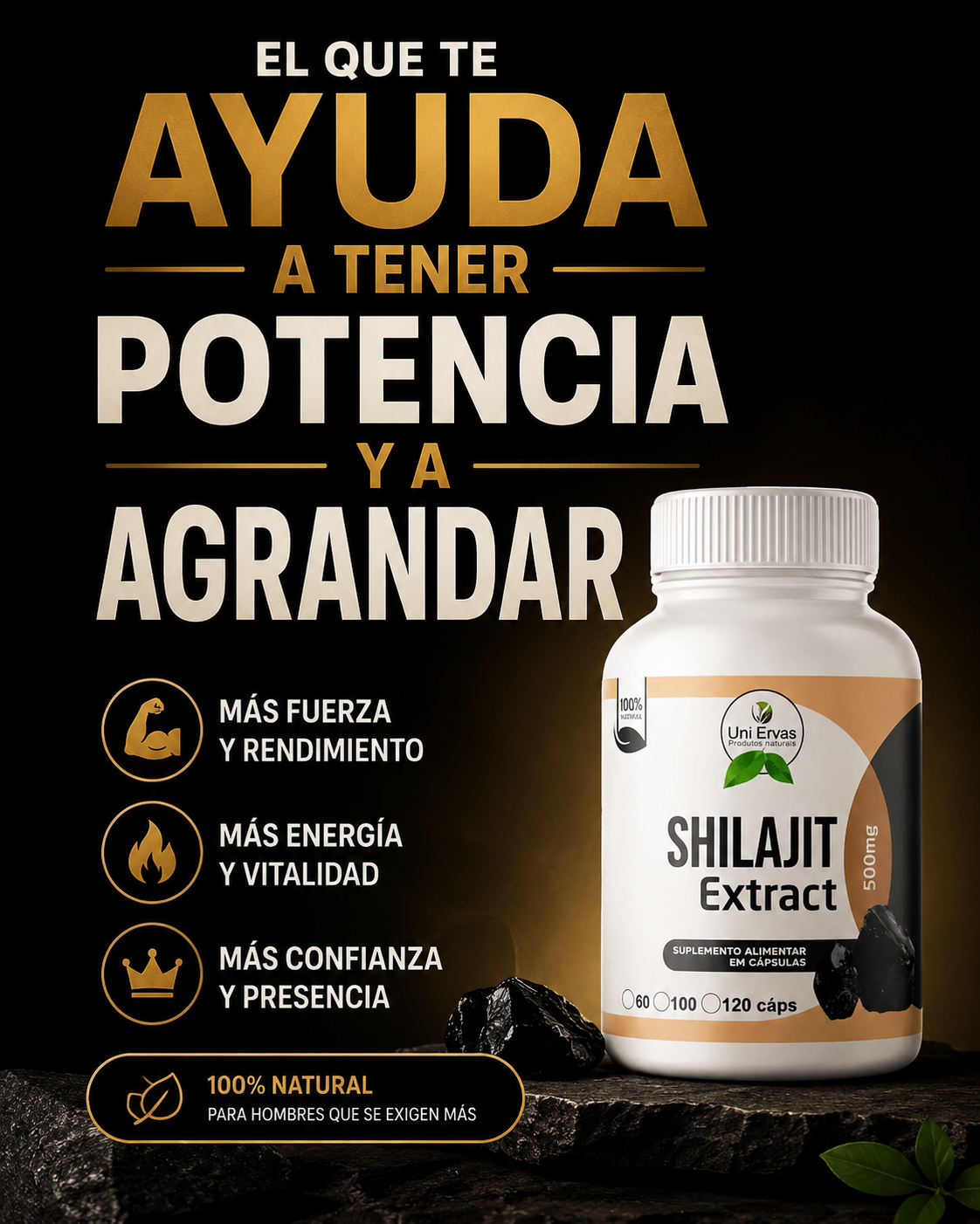 Shilajit Suplemento Intimo